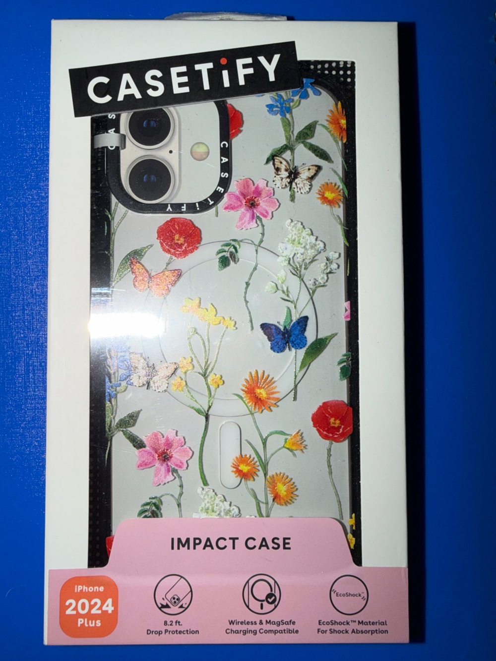 Cassidy Floral IPhone 16 PLUS case